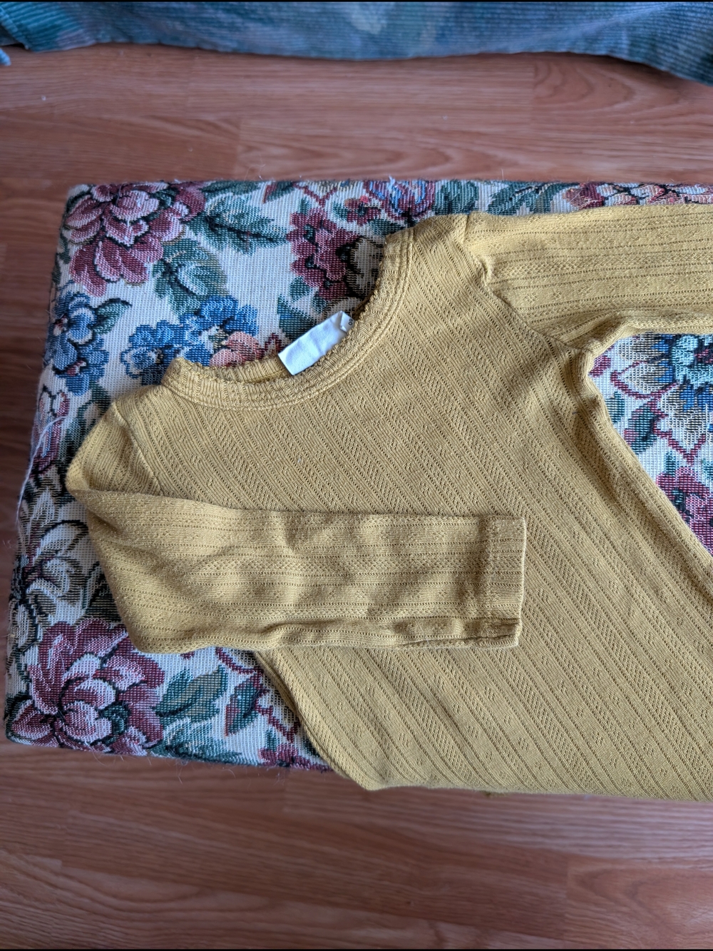 Lil Atelier Pointelle Long-Sleeve Bodysuit - Picture 2 of 3